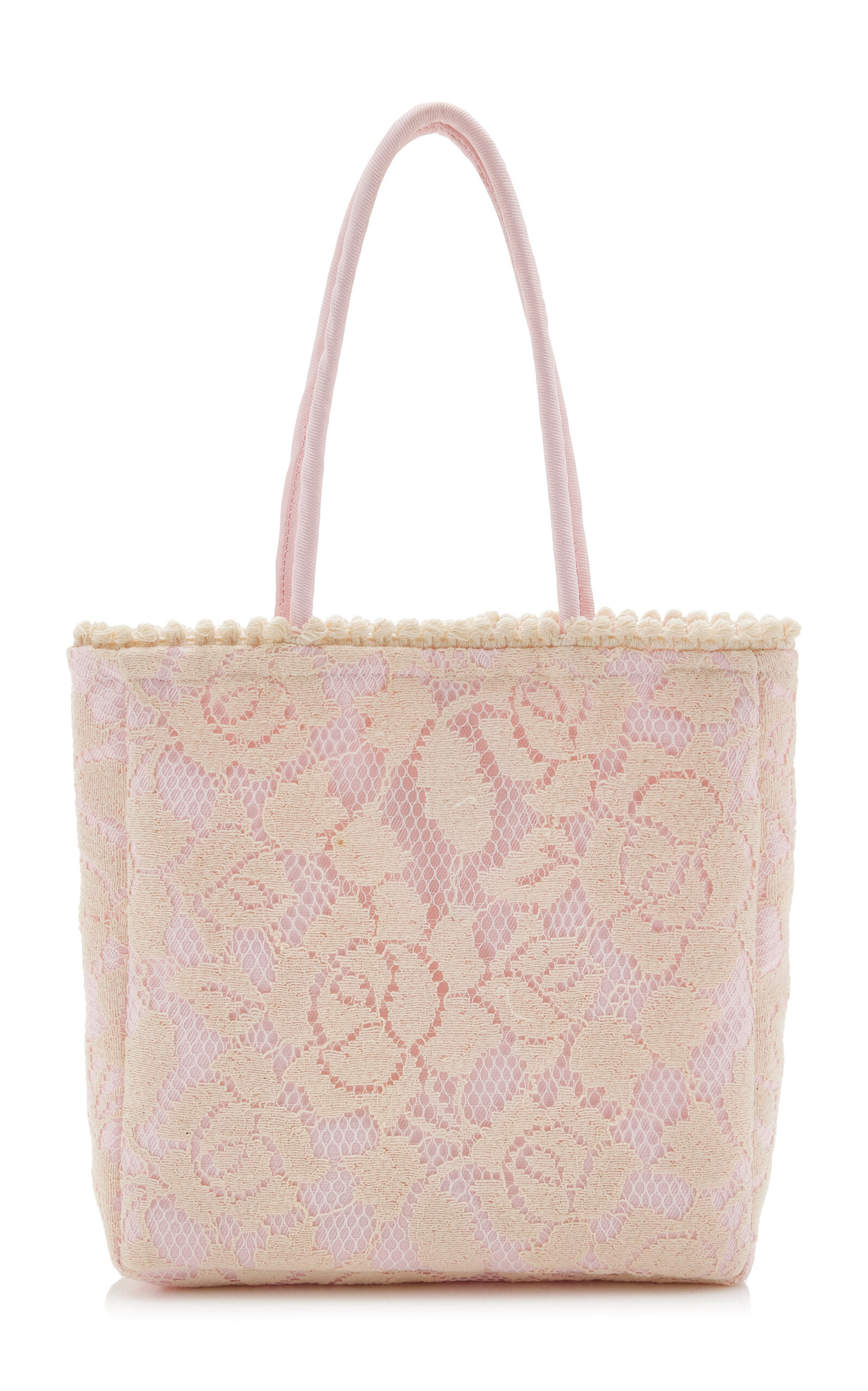 Exclusive La Isla Leah Small Lace Tote Bag | Moda Operandi (Global)