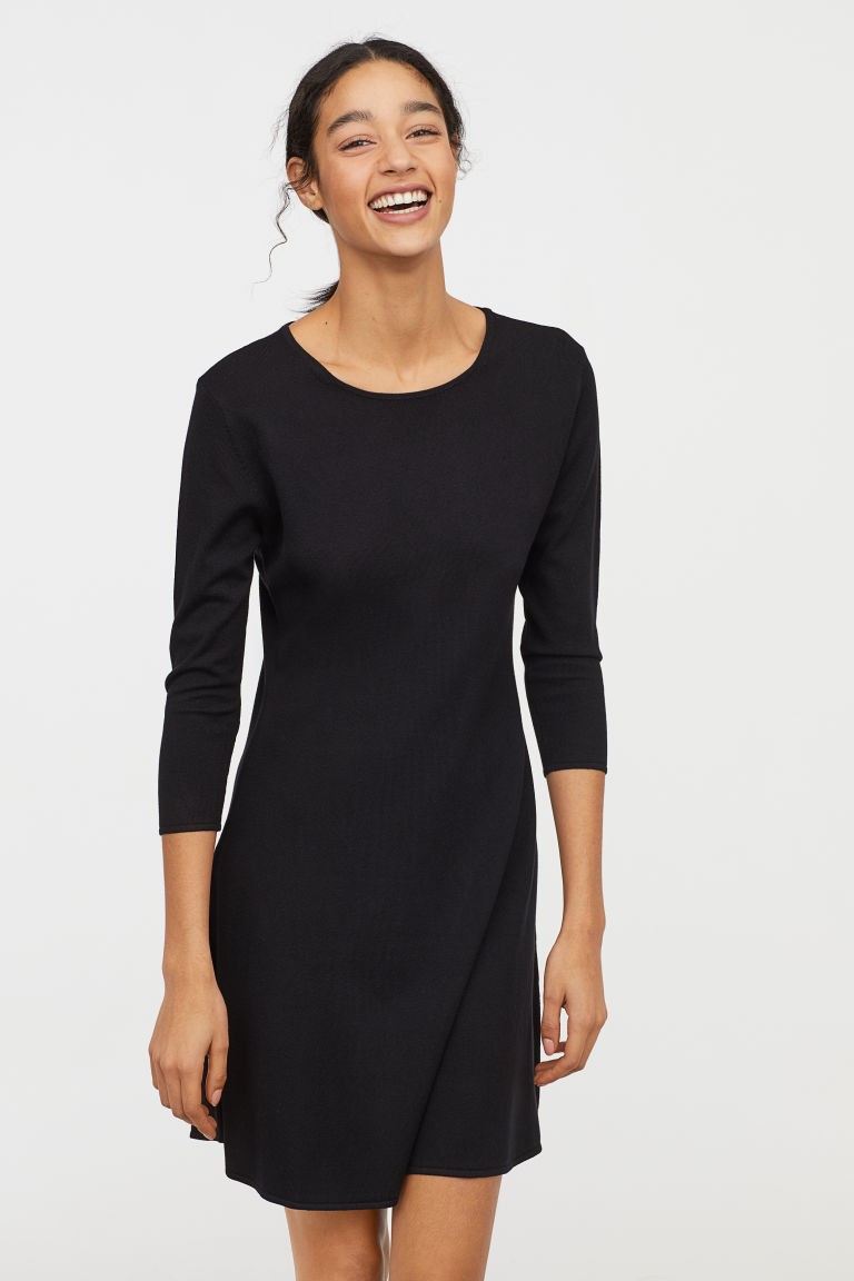 Fine-knit dress | H&M (UK, MY, IN, SG, PH, TW, HK)
