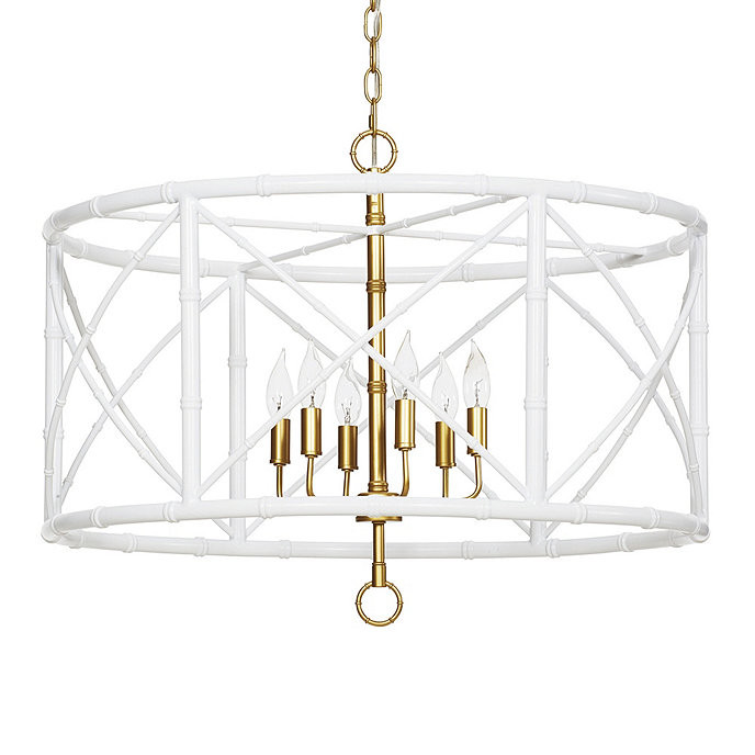Bamboo 6-Light Chandelier | Ballard Designs | Ballard Designs, Inc.