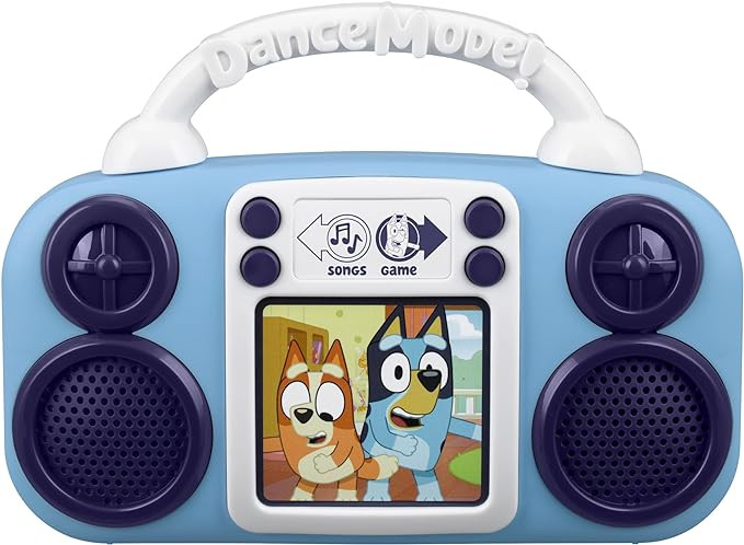 eKids Bluey Toy Music Player, Toy for Toddlers with Built-in Music, for Fans of Bluey Toys for Bo... | Amazon (US)