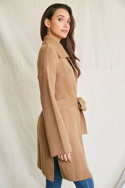 Belted Longline Cardigan Sweater | Forever 21 (US)