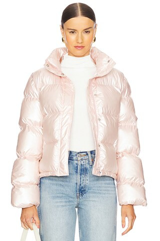 L'Academie by Marianna Emilion Puffer Jacket in Pink from Revolve.com | Revolve Clothing (Global)