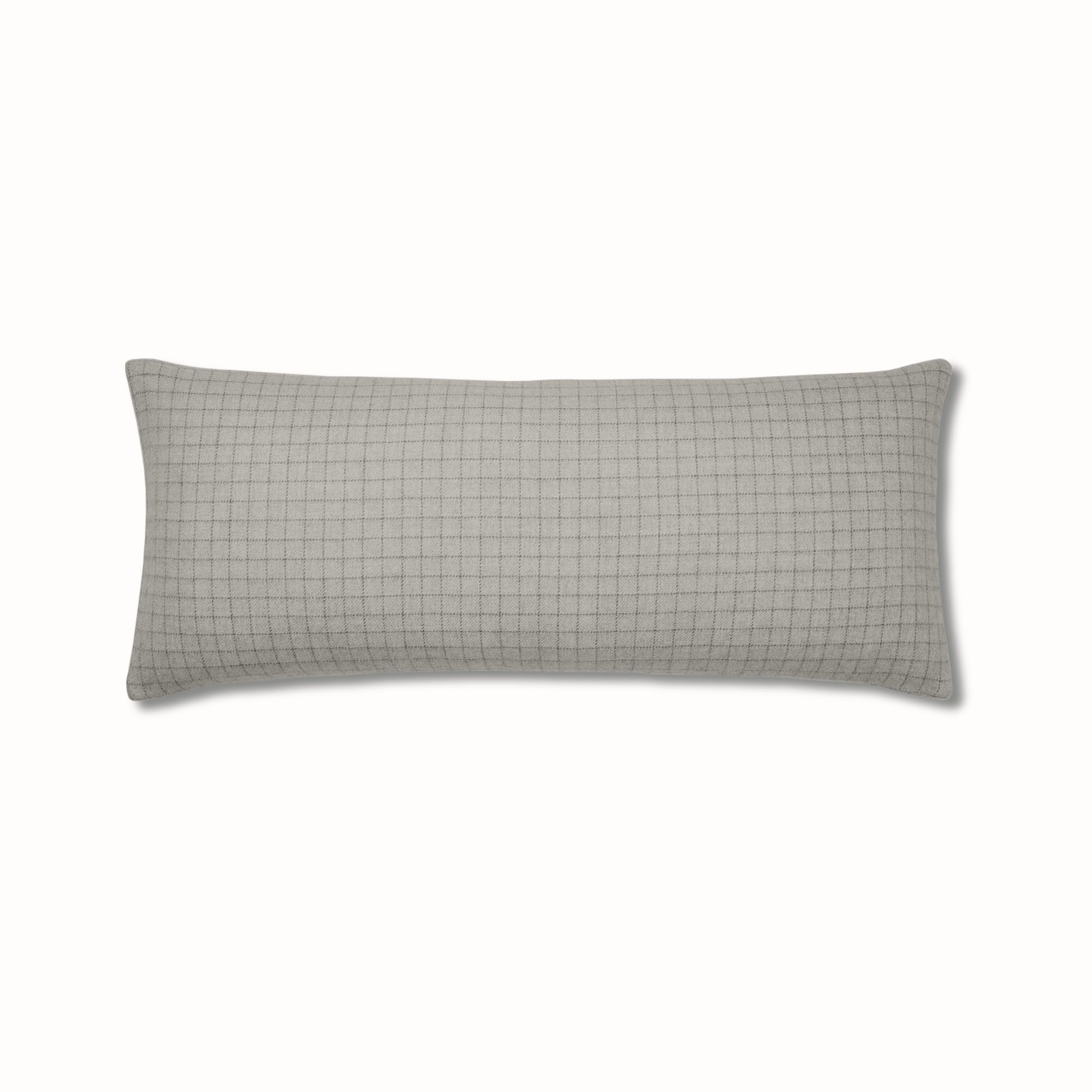 Alpaca Windowpane Pillow Cover | Boll & Branch