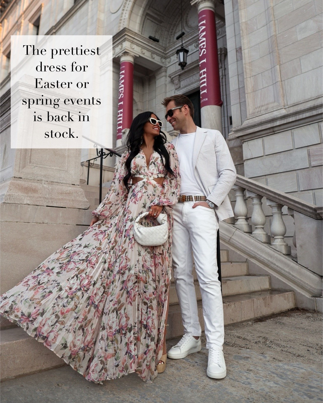 Best selling romantic floor length pink floral dress back in stock just in time for Easter! This one is feminine, flattering, and makes such a statement with its flowy silhouette and chic cutouts along the ribcage. Perfect for Easter, spring events, weddings, or any occasion where you want to feel effortlessly beautiful.

Dress - wearing size XS

miamiamine romantic pink floral dress best selling spring dress back in stock Easter outfit idea floor length feminine style chic cutout dress spring wedding guest look elegant statement dress

#LTKspring #LTKPetite #LTKWedding