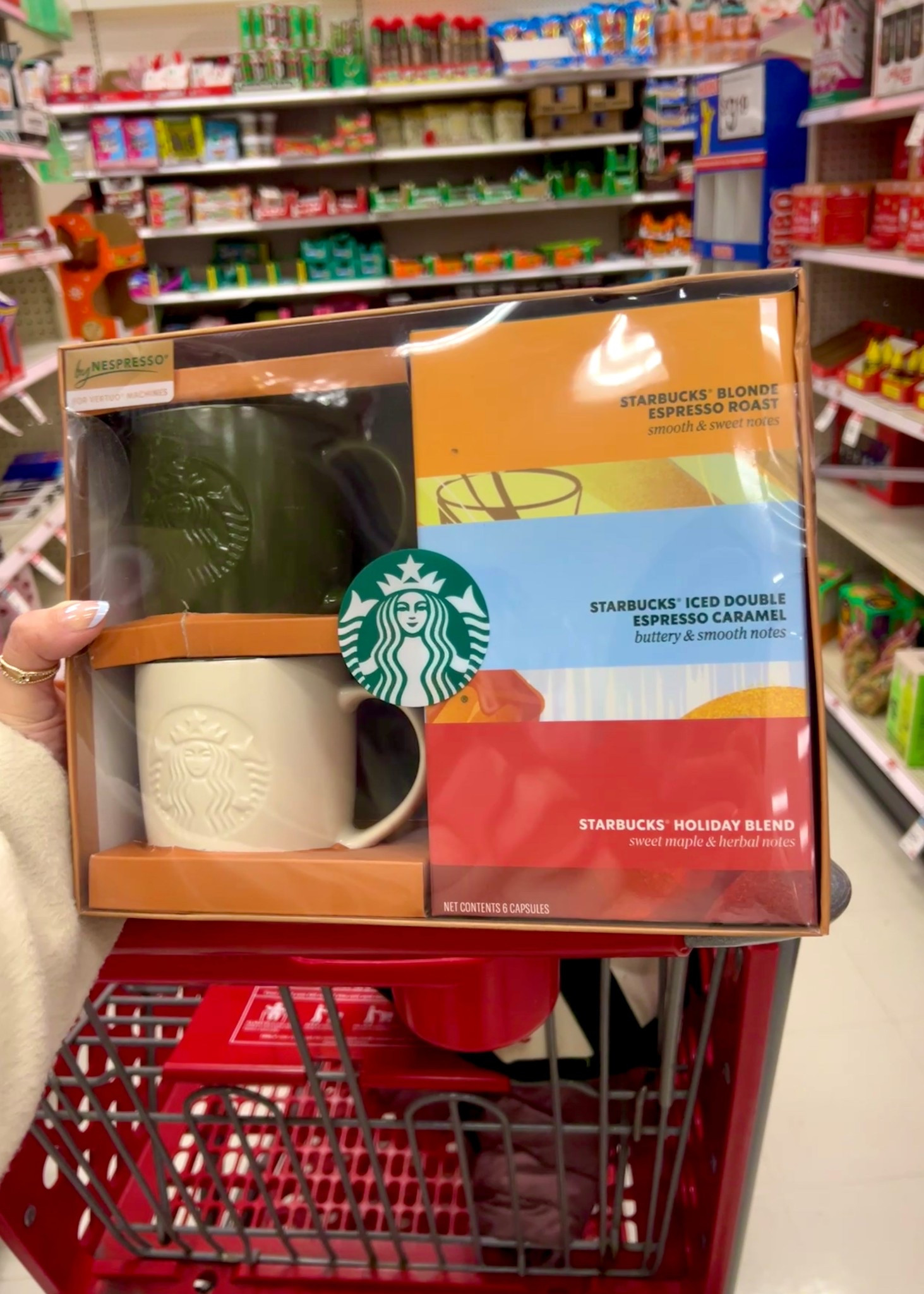 Nespresso Two Ceramic Mugs and Vertuo Line Coffee Pods Gift Set - 2.06oz/5pc

#LTKFindsUnder50 #LTKGiftGuide #LTKHoliday