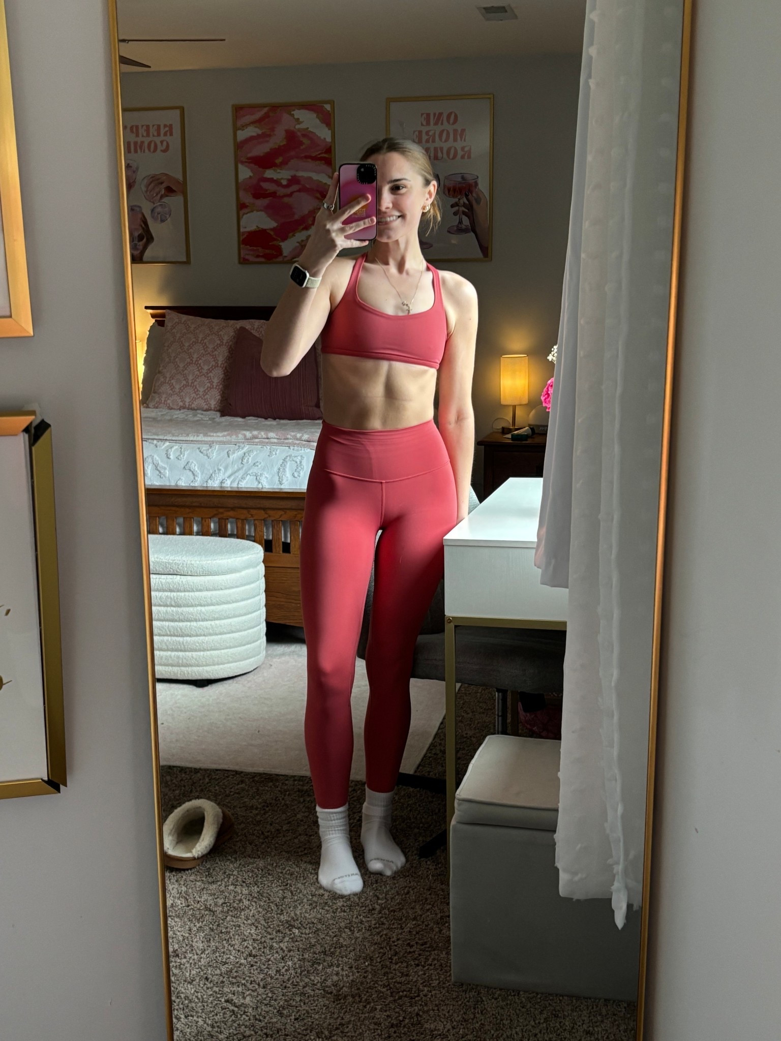 Wearing a size 4 in top and 2 in bottoms! 
On sale right now so grab it while you can. 

#LTKFindsUnder100 #LTKActive #LTKSaleAlert