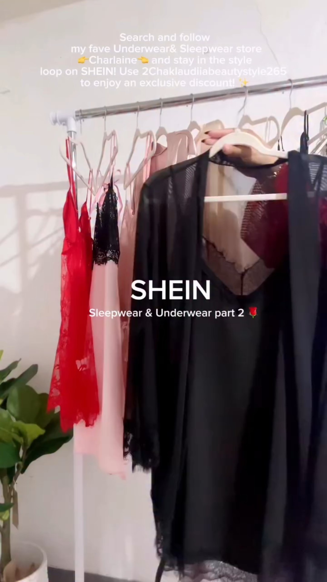 SHEIN sleepwear & Underwear part 2 🌹 
Search and follow my fave Underwear& Sleepwear store 👉Charlaine👈 and stay in the style loop on SHEIN! Use 2Chaklaudiiabeautystyle265 to enjoy an exclusive discount! ✨
@sheinofficial @shein_us @charlaineofficial 
#Charlaine #SHEINtrends #ad 


#sleepwear #underwear

#LTKdayinmylife #LTKmomlife