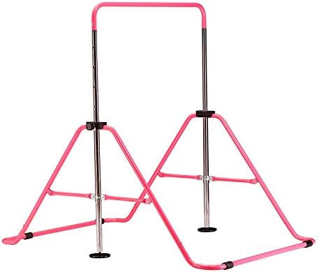 ZENOVA Gymnastics Bar for Kids,5 Levels Height Adjustable Kip Bar Foldable,Junior Premium Gymnast... | Amazon (US)