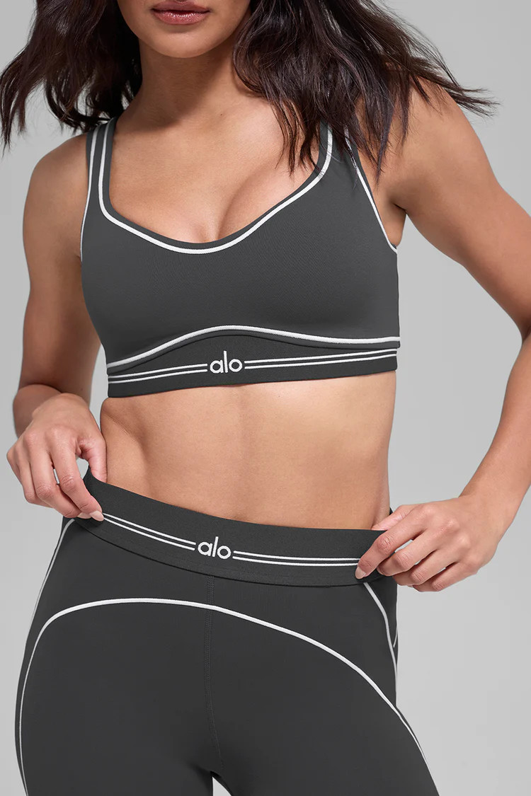 Airbrush Heart Throb Bra | Alo Yoga (US)