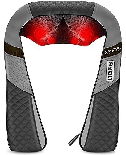 RENPHO Neck Massager with Heat, Shiatsu Shoulder Massager with Electric Deep Tissue Kneading Mass... | Amazon (US)