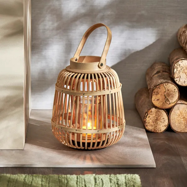 Natural Lantern 25cm | Dunelm (migrated)