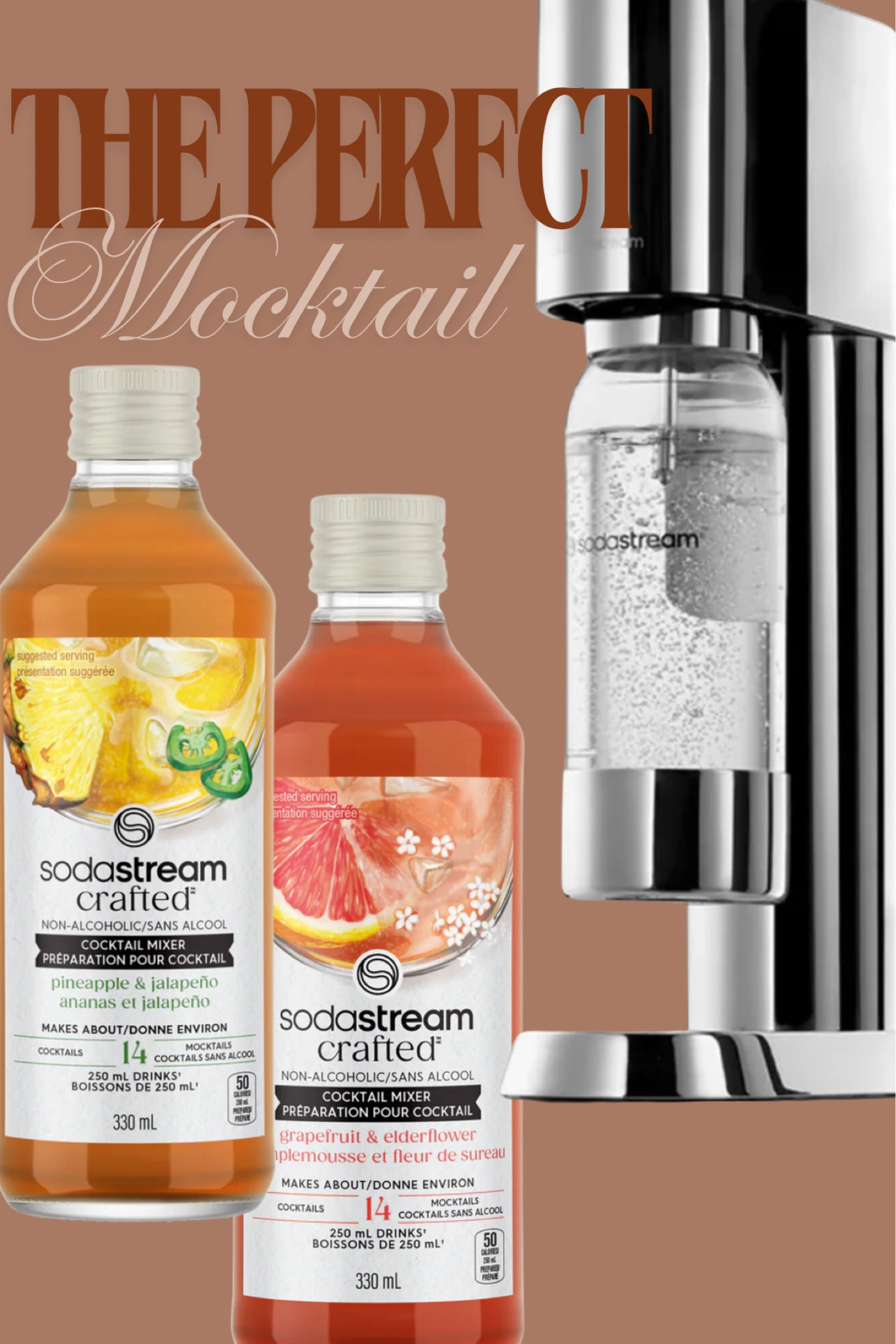The most delicious and easiest mocktail ever! We love soda stream in our house and these cocktail mixes make the best mocktail💚

#LTKcanada #LTKgiftguide