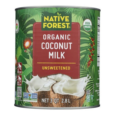 Native Forest Organic Coconut Milk Unsweetened - Case of 6/96 fz | Target