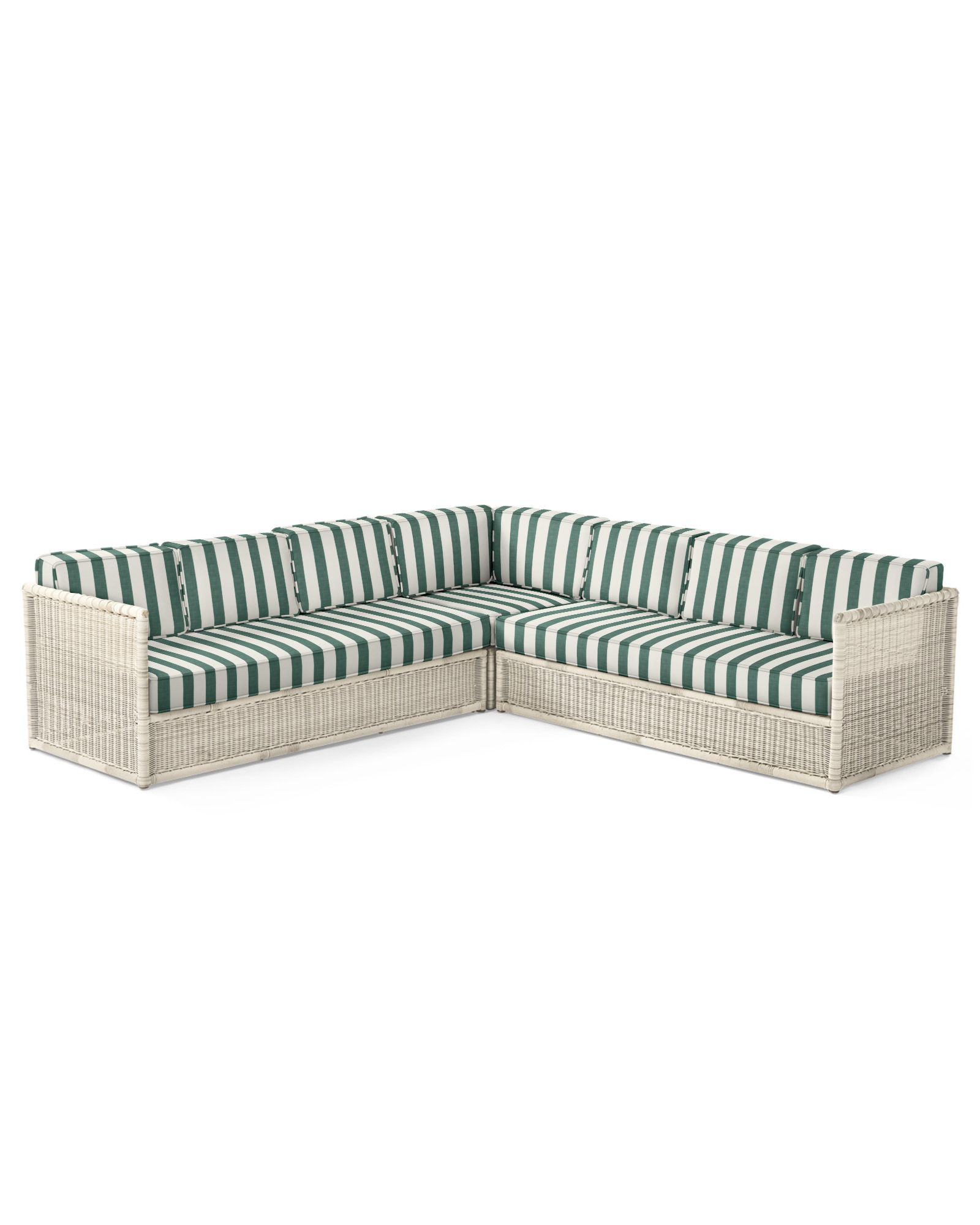 Pacifica Corner Sectional - Driftwood | Serena and Lily