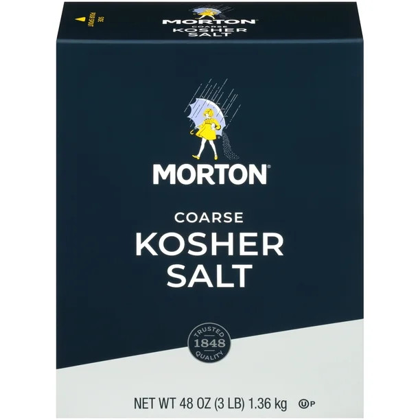 Morton Coarse Kosher Salt  – For Everyday Cooking, Grilling, Brining, and as a Margarita Salt R... | Walmart (US)