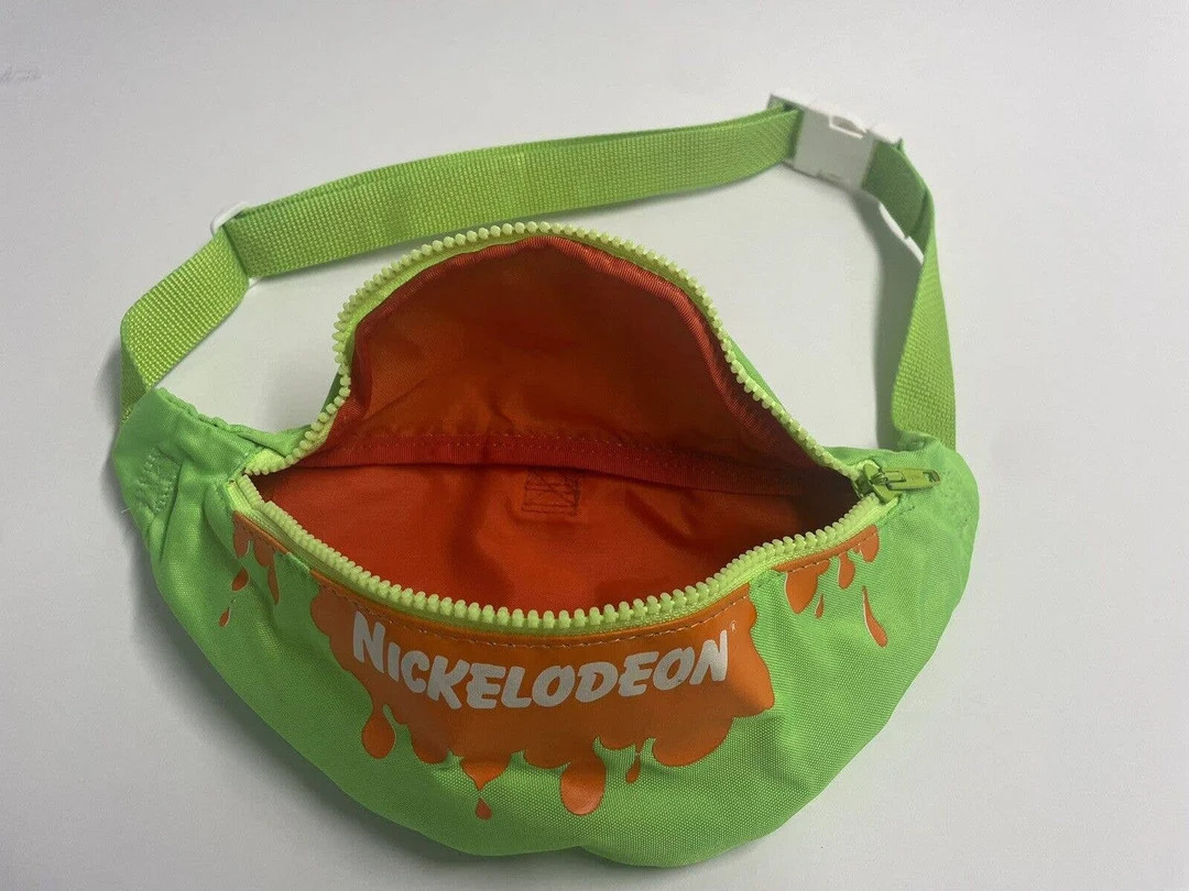 Nickelodeon Splat Logo Neon Green Slime Fanny Pack Bag 1990s - Etsy | Etsy (US)