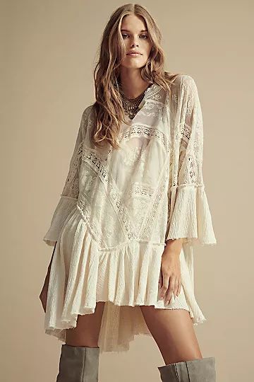 Layered In Lace Swing Dress | Free People (Global - UK&FR Excluded)