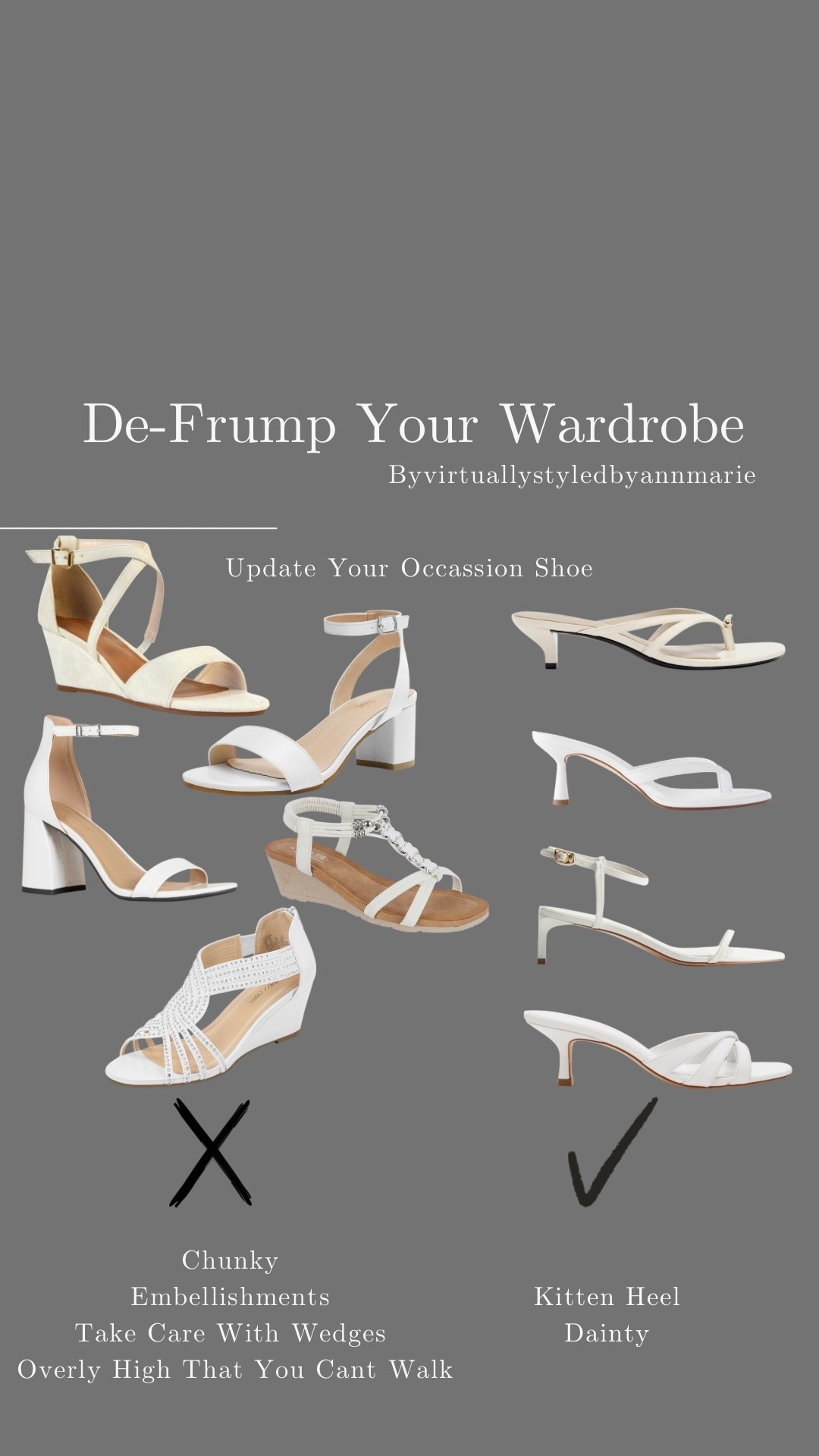 De-Frump Your Occasion White Shoe 

#LTKstyletip #LTKshoes #LTKover50style