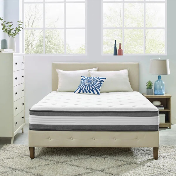 Wayfair Sleep 10.5" Plush Cooling Gel Hybrid Mattress | Wayfair North America