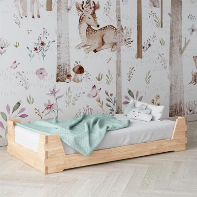 Little Seeds Maverick Montessori Toddler Floor Bed with 2 Heights | Target