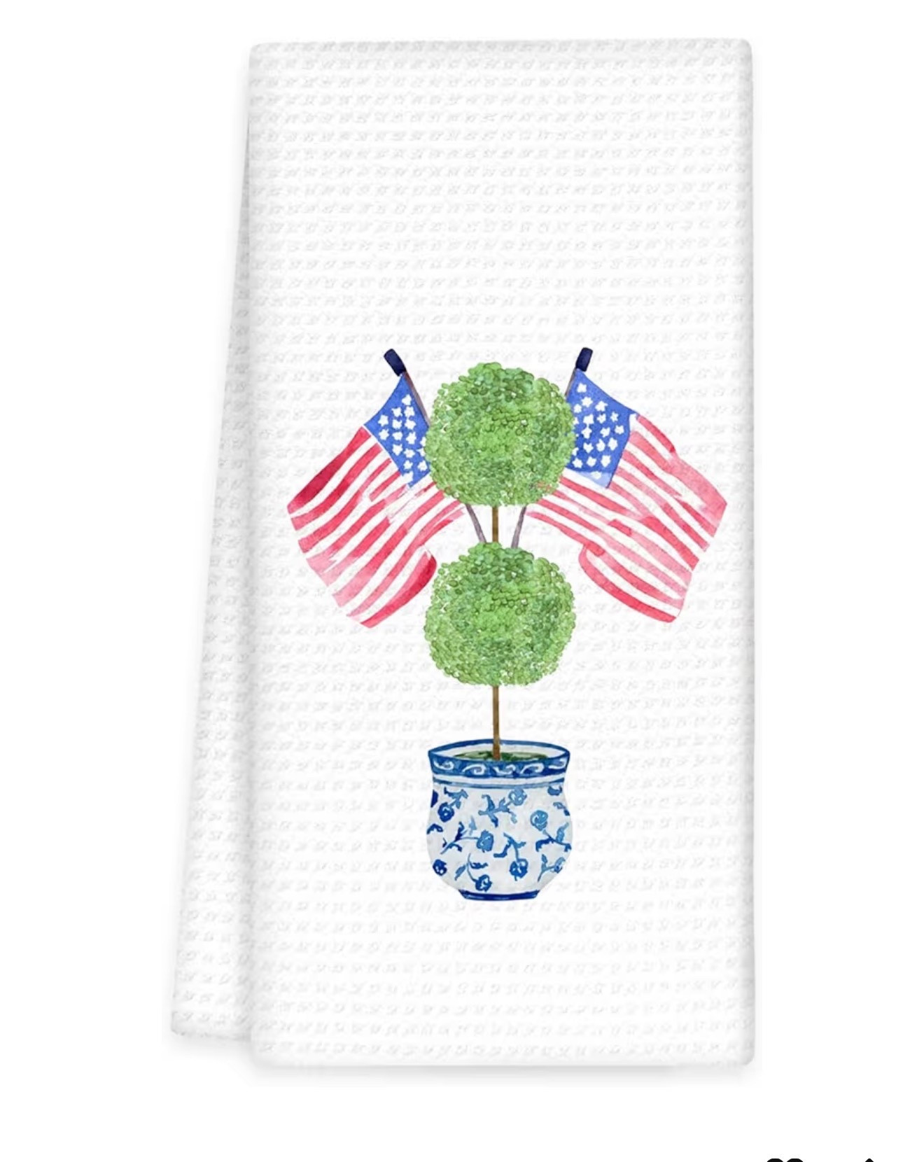 Patriotic Chinoiserie Topiary Kitchen Towel 🇺🇸🌿


The cutest little patriotic touch for your kitchen 🇺🇸 This chinoiserie-style topiary towel with American flags is such a fun mix of preppy and classic—perfect for summer hosting, Memorial Day, or the 4th of July ❤️🤍💙

I love how it adds just the right pop of color while still keeping that clean, blue-and-white coastal feel. So easy to style on your oven handle or draped over a sink for an elevated everyday look ✨

patriotic kitchen decor, chinoiserie towel, grandmillennial style, 4th of july kitchen, preppy home decor, blue and white kitchen, topiary decor, summer hosting decor, coastal grandmother style, american flag decor, Mother’s Day gift 

#LTKMothersDay #LTKHome #LTKfoodie