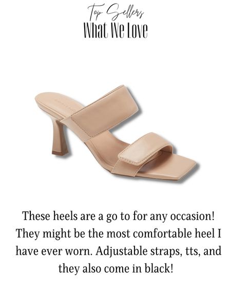 Top seller last week! This is the perfect nude heel for any occasion. Adjustable straps, super flattering, soooo comfortable! I do my true size. 

#LTKshoecrush #LTKstyletip #LTKunder50