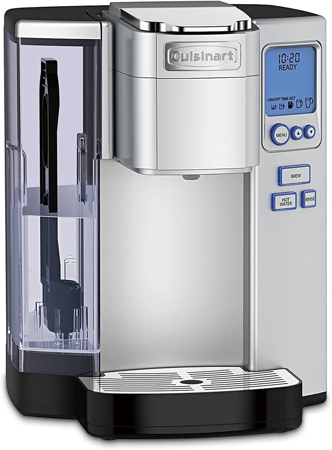 Cuisinart Programmable Single-Serve Coffee Maker with 5-Cup Water Reservoir ( Silver ) | SS-10P1 | Lowe's