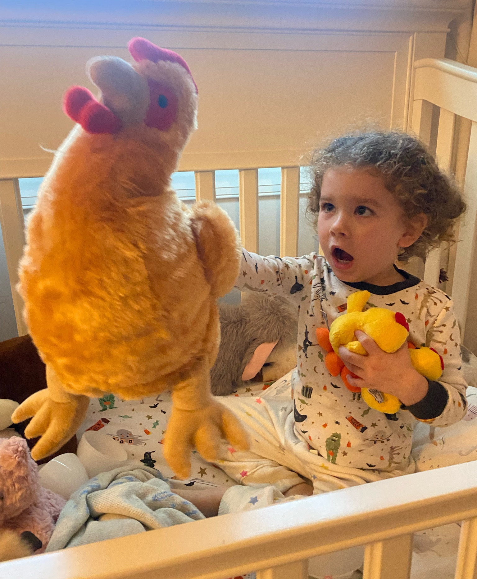 Such a great and funny toy. The chicken has a zipper belly with eggs that contain the chicks inside them. Christmas gift ideas. Holiday gift for kids. 
Toddler gift idea. 
Chicken toy. Stuffed animal. 

#LTKFamily #LTKKids #LTKHoliday