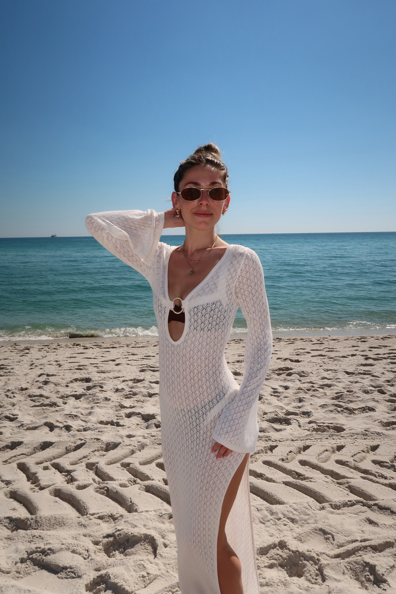 vacation crumbs 🌴🥥 I felt so beautiful in this swim cover up — size xxs and bikini is xs in the top & bottom! 

Vacation look
Vacation outfit 
Swimwear 
Beach look 
Beach outfit 
Miami 

#LTKSwim #LTKSeasonal #LTKootd
