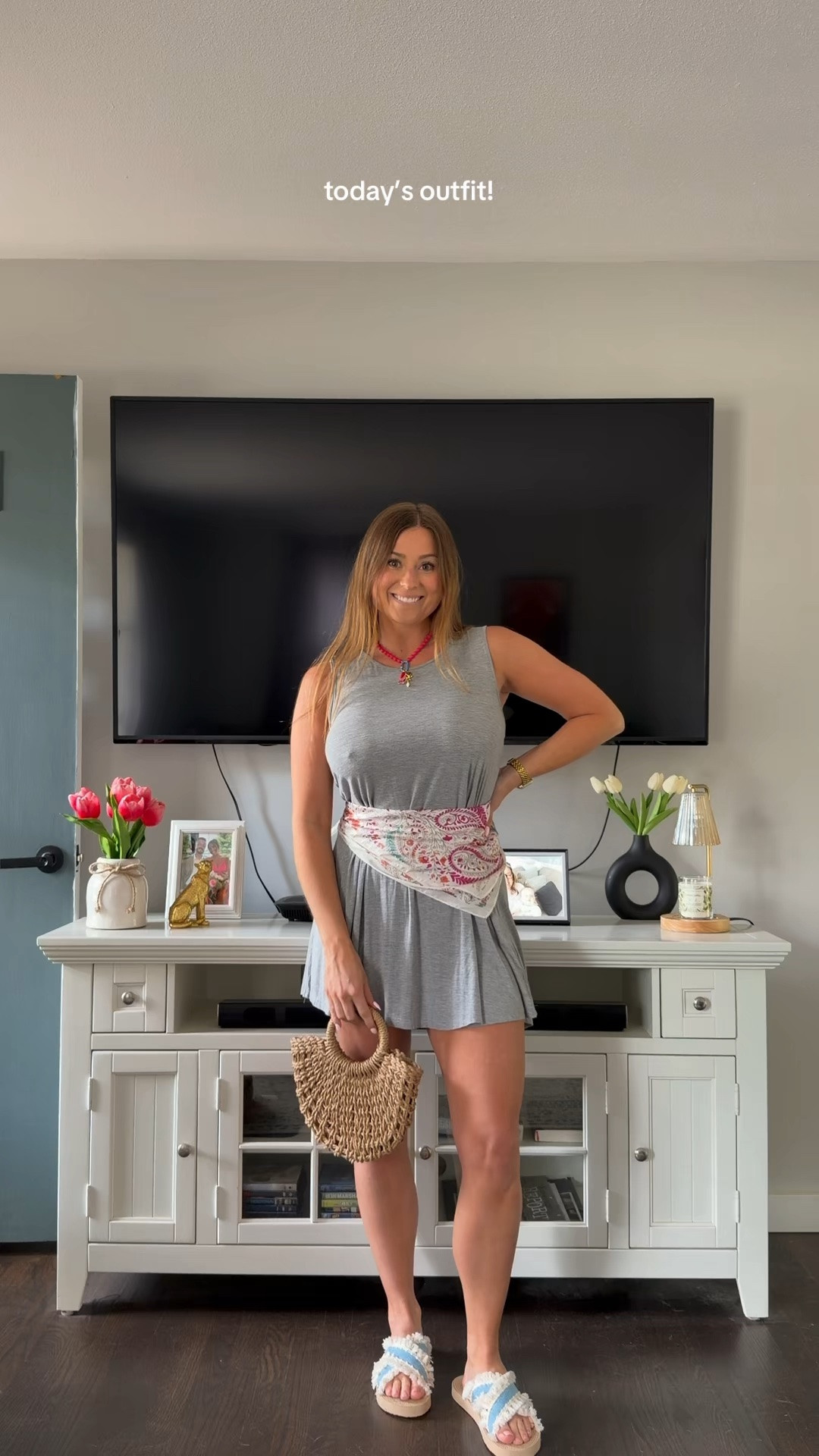 today’s outfit!!! i’ve had this dress for years and added a scarf to it to switch it up!! everything fit true to size

#LTKootd #LTKSeasonal