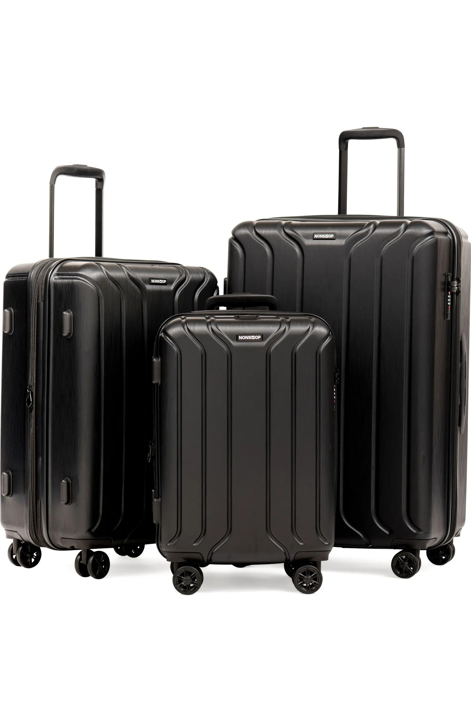 New York 3 Piece Set (20" 24" 28") 4-Wheel Luggage Set + 3 packing cubes | Nordstrom