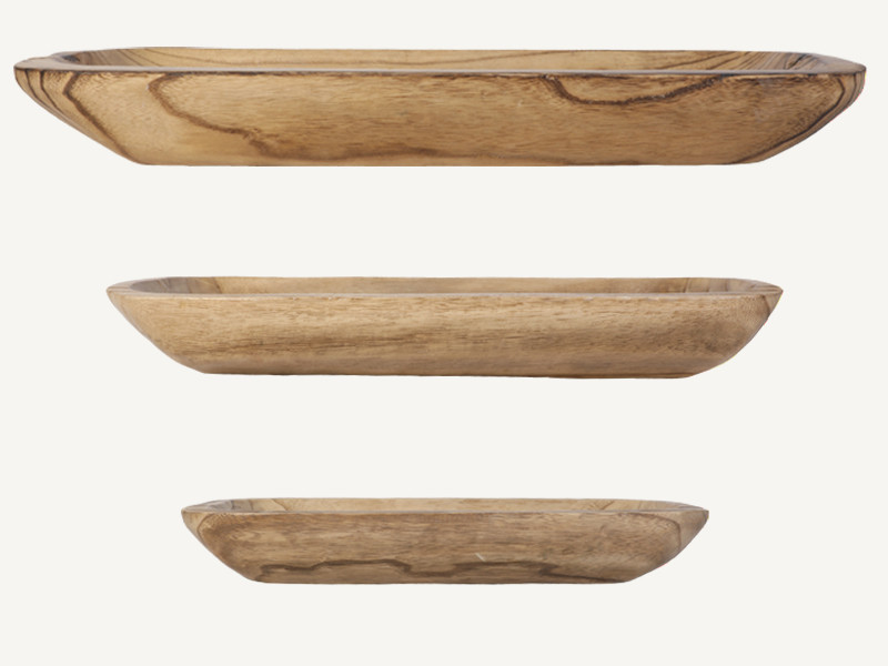 Wood Dough Bowl,Hand Carved Decorative Bowls for Decor Rustic Wooden Dough Bowls Decorative Woode... | Amazon (US)