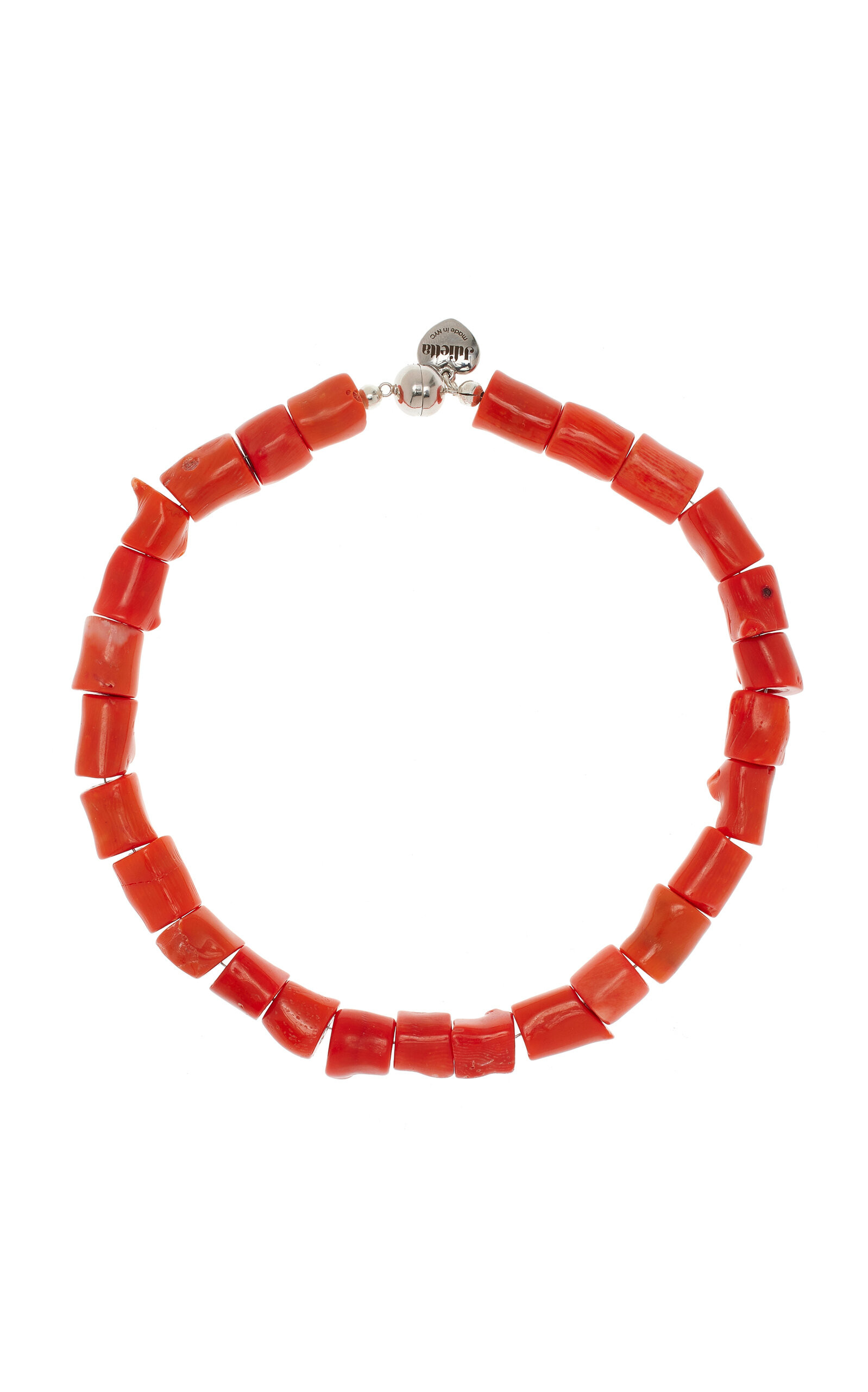Coral Beaded Necklace | Moda Operandi (Global)