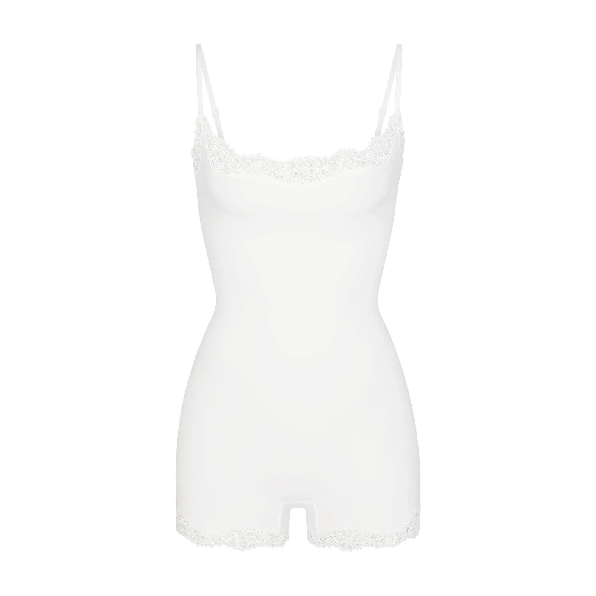 FITS EVERYBODY LACE ONESIE | MARBLE | SKIMS (US)