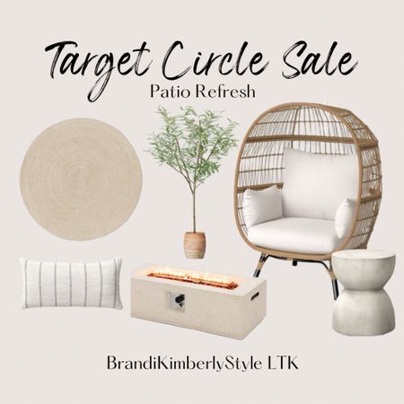 These are my Target Circle picks for the sale that will be going on until Saturday! Ready to elevate my outdoor oasis with Target Circle Savings on patio items! #TargetCircle #OutdoorLiving 🌿✨
 BrandiKimberlyStyle 

#LTKxTarget #LTKsalealert #LTKhome