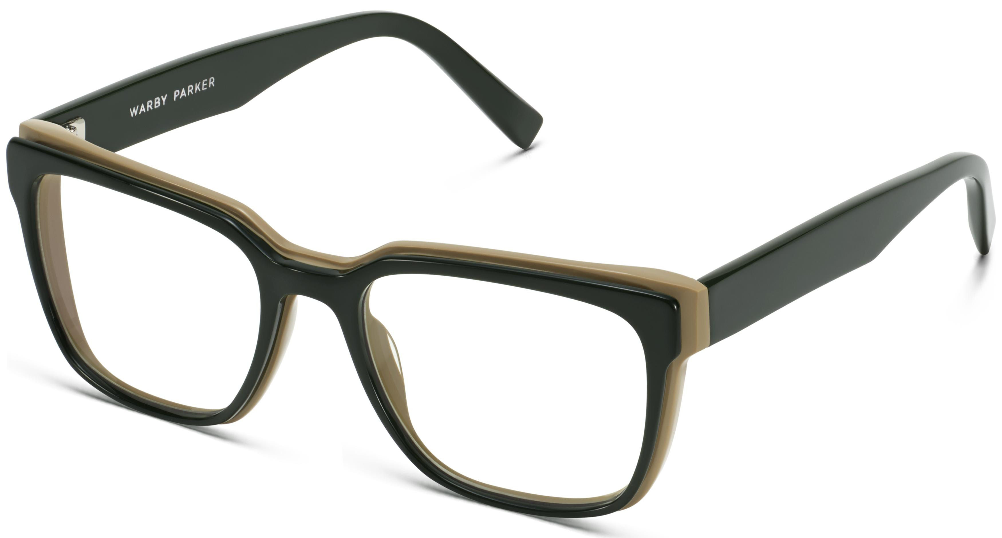 Cumberland Eyeglasses in Forest Green with Sand | Warby Parker | Warby Parker (US)