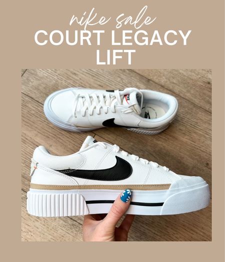 Nike sale at checkout! Court legacy lift 

#LTKFindsUnder100 #LTKShoeCrush #LTKSaleAlert