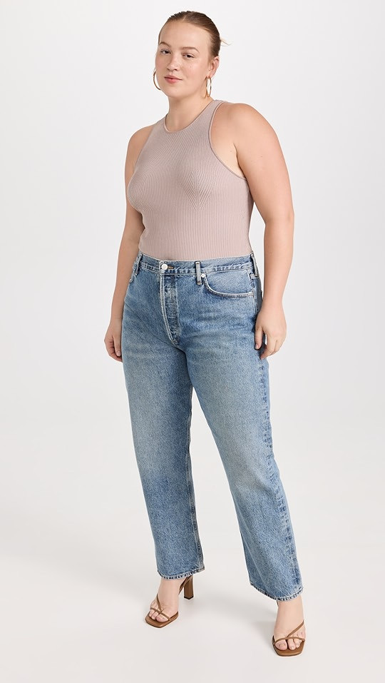 AGOLDE 90's Pinch Waist High Rise Straight Jeans | SHOPBOP | Shopbop