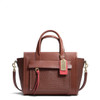 Click for more info about BLEECKER MINI RILEY CARRYALL IN TWO TONE LEATHER