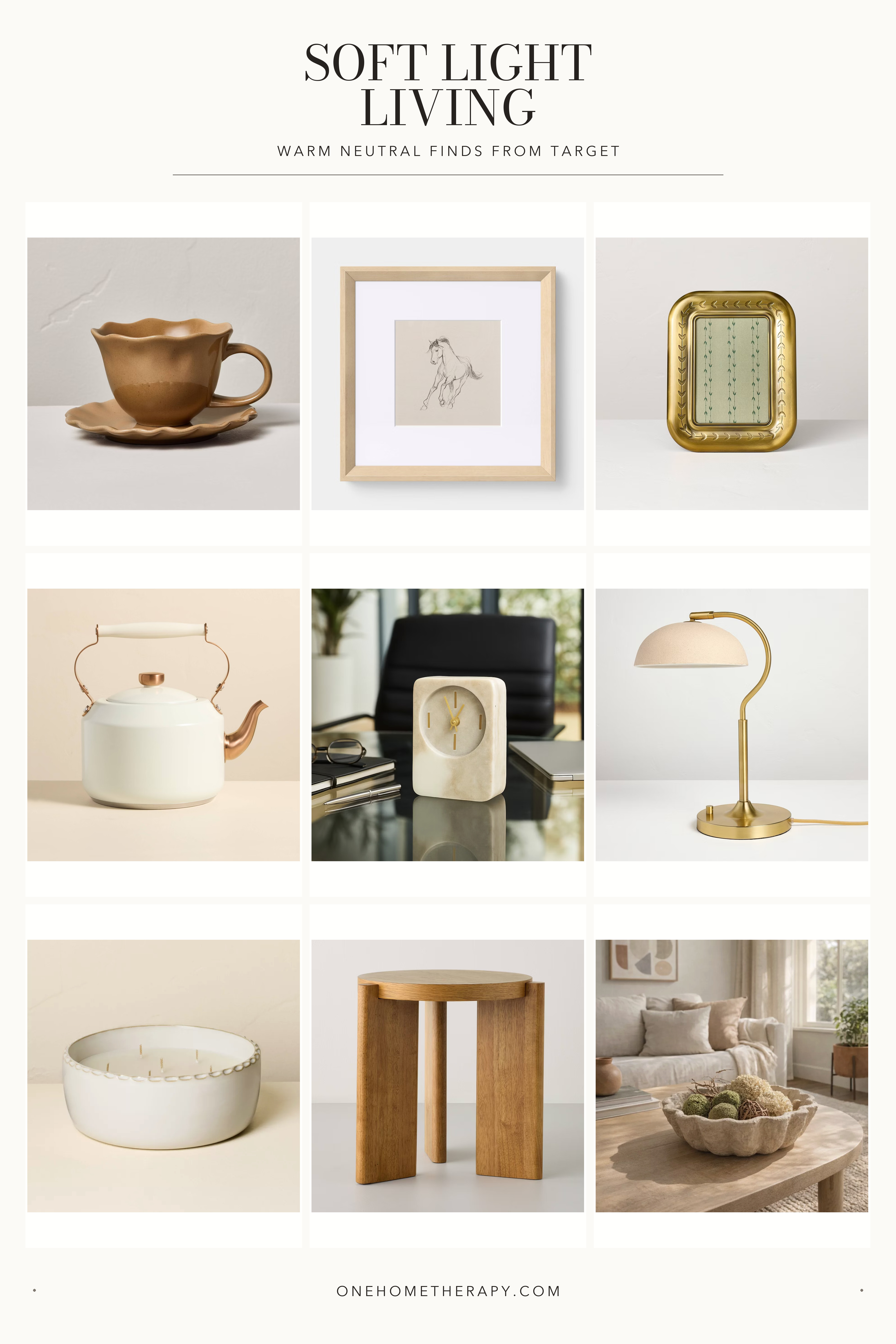 Soft light, warm wood, and a kettle cute enough to make mornings less offensive. ☕️ These are the Target finds that make a room look pulled together without requiring a design degree—or a second mortgage.
Tap every piece to shop before your cart gets ideas.
#TargetFinds #TargetHome #NeutralHome #CozyHome #WarmMinimalism #HomeInspo
#LTKHome #LTKSeasonal #LTKHome #LTKU
#LTKU #LTKHome #LTKSaleAlert 

  

  

 