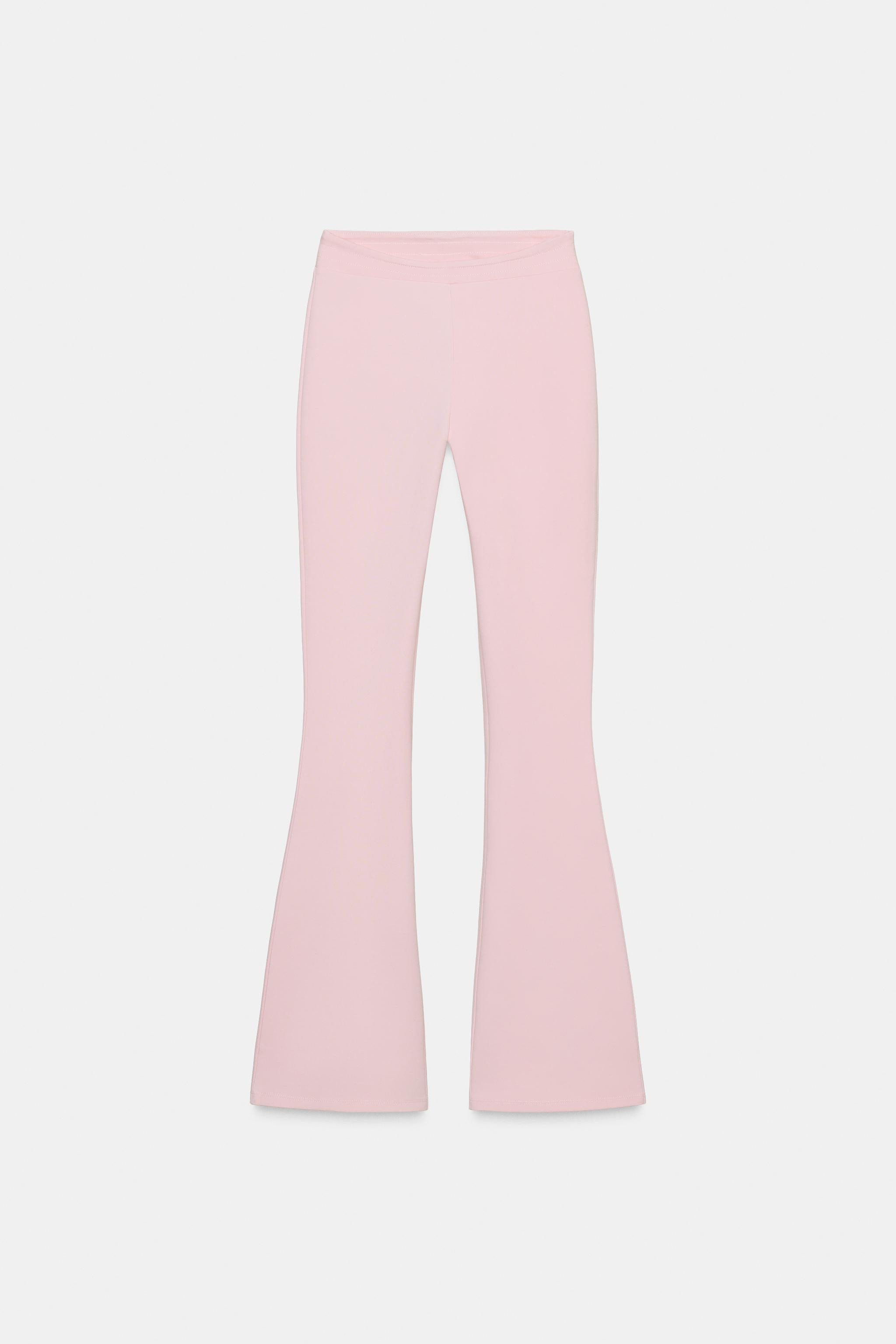 INTERLOCK FLARE TROUSERS | Zara UK