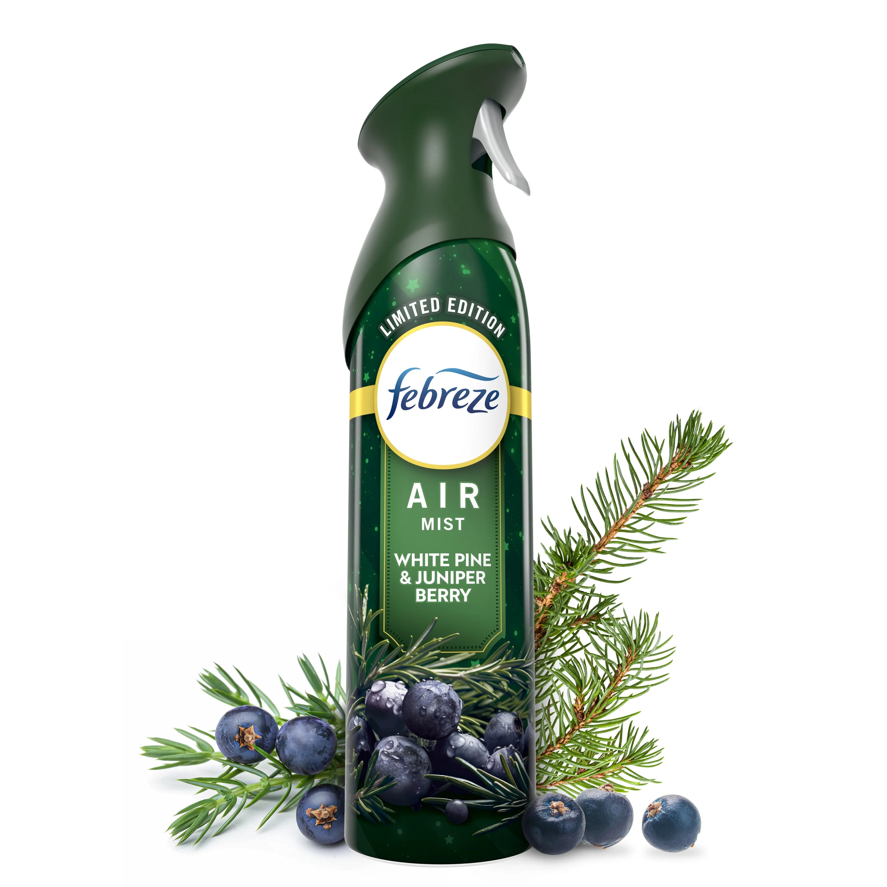 Febreze Air Freshener Spray, Odor-Fighting Mist, Pine & Berry, Christmas Tree Scent, 8.8oz, 1 Cou... | Walmart (US)