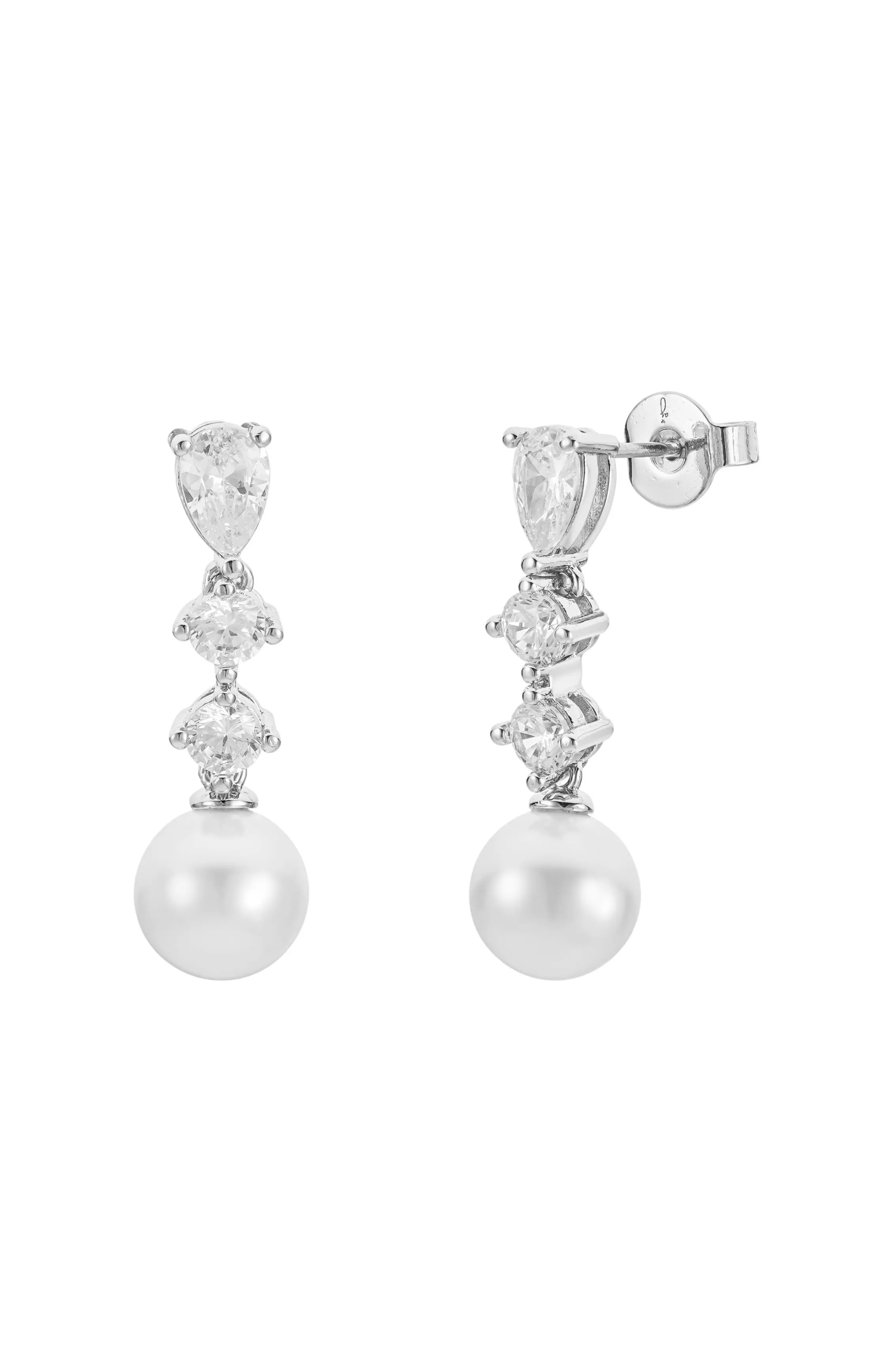 Serenade Pearl and Crystal Earrings (Women) | Nordstrom | Nordstrom