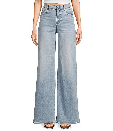 Daze Far Out High Rise Wide Leg Jeans - 24 | Dillard's