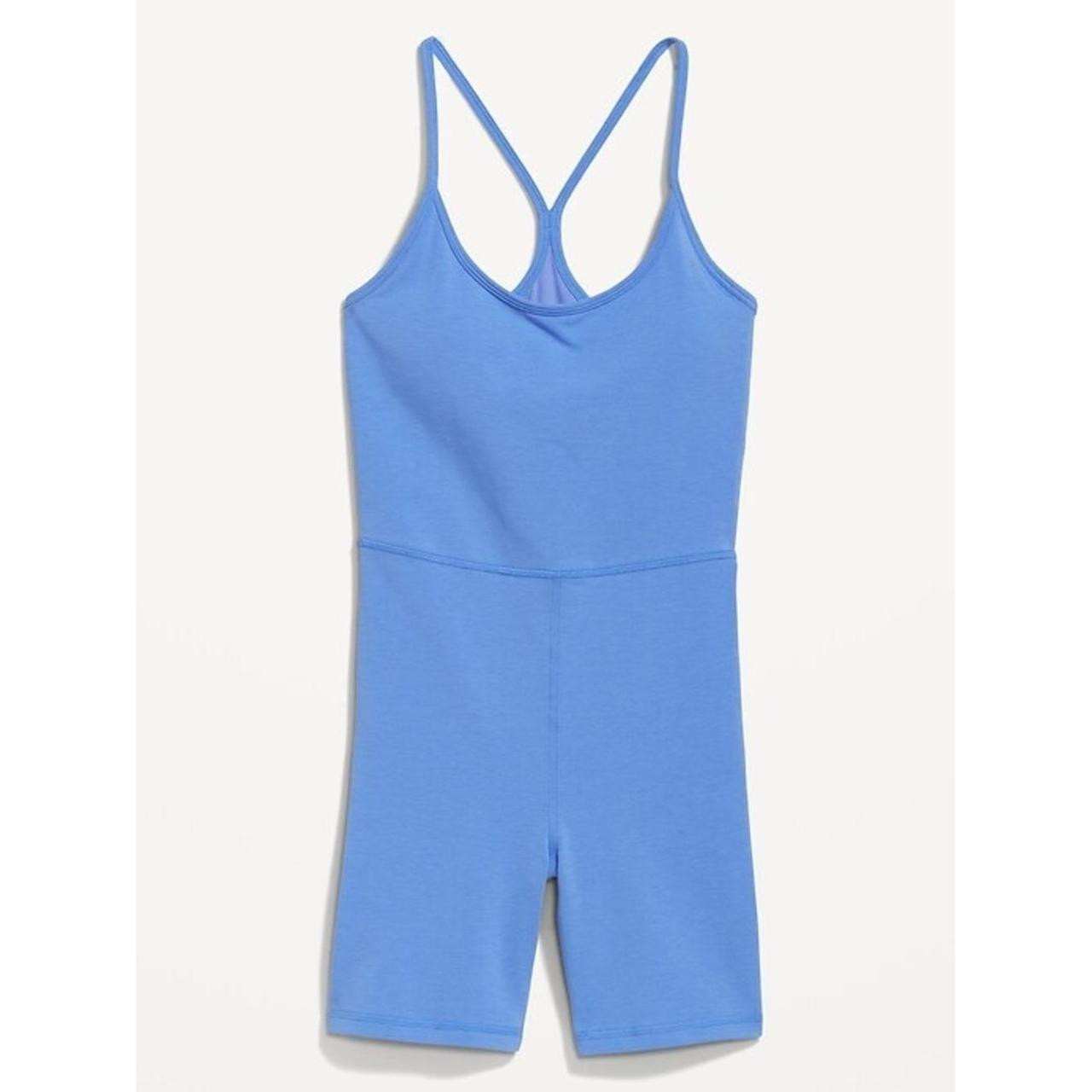 Old Navy Women's Jumpsuit - Blue | Depop US