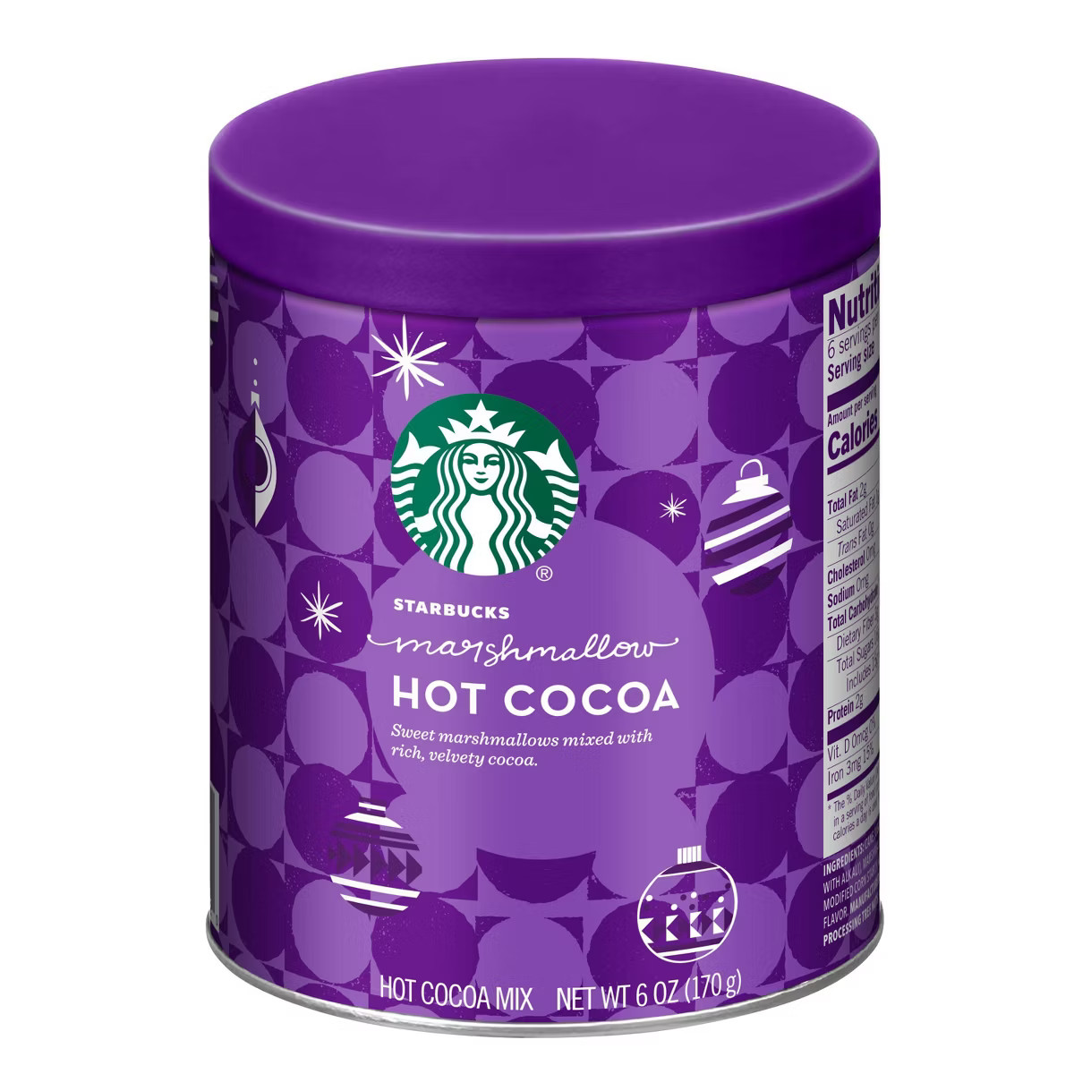 SponsoredShop all StarbucksStarbucks Marshmallow Hot Cocoa Mix Tin - 6oz4 out of 5 stars with 49 ... | Target