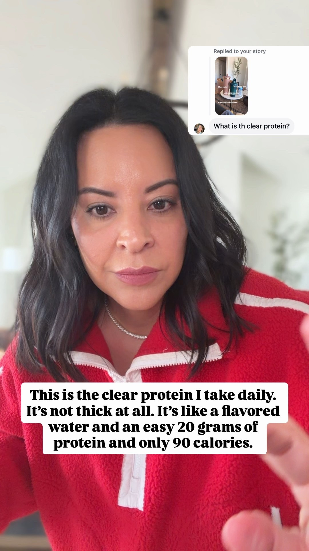 I take clear protein daily and get an easy 20 grams of protein in and it’s less than 90 calories. 

#LTKfitnessgoals #LTKOver40 #LTKMidsize