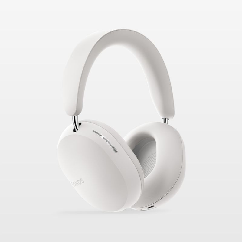 Sonos Ace White Wireless Headphones with Noise Cancellation | Crate & Barrel | Crate & Barrel