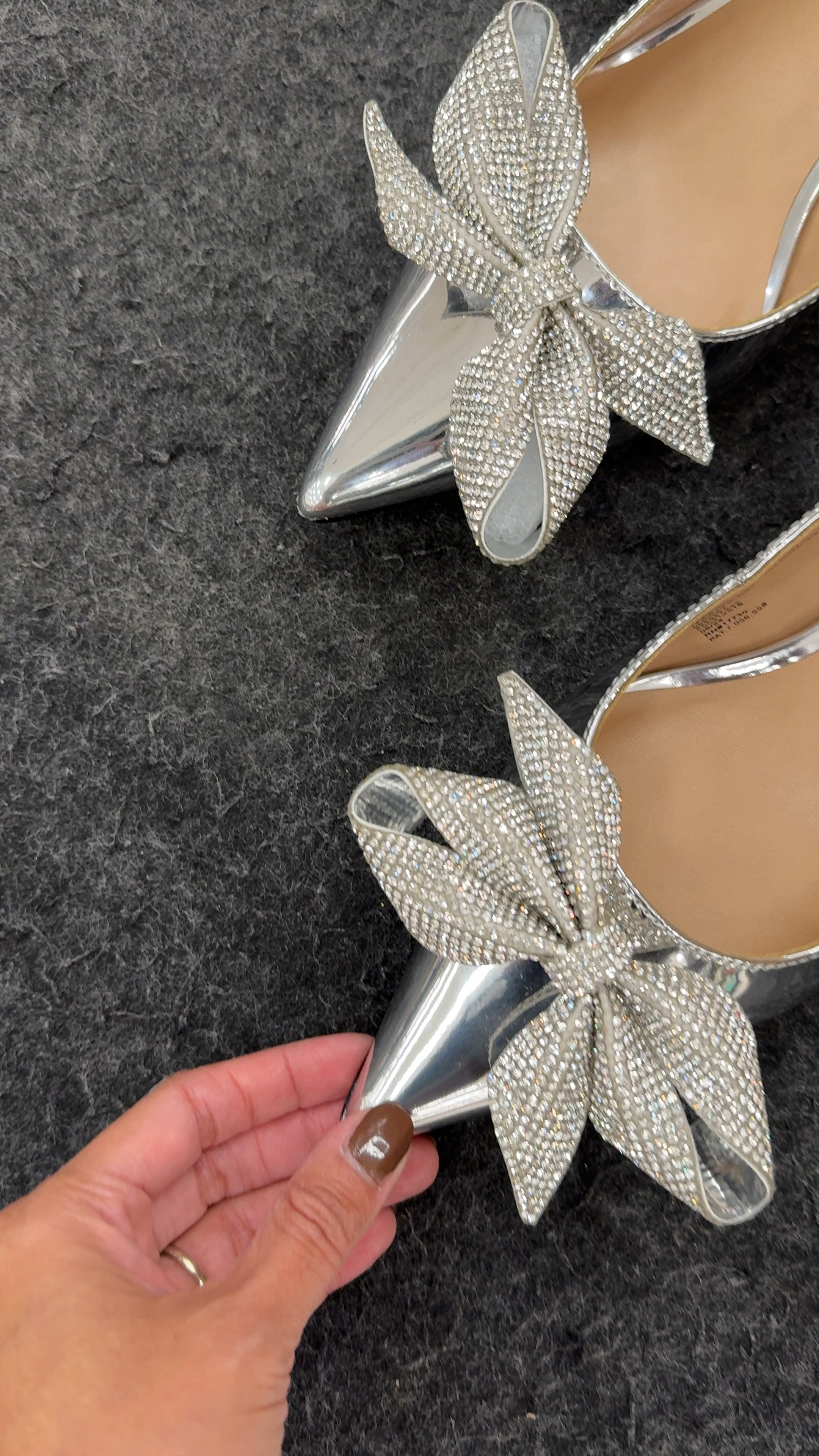 Gorgeous shoes!  Perfect for holiday outfits. Holiday style. Holiday party outfit. They ran big for me. I normally wear a 6-6.5 and wanted to try on a 5.5  

#LTKSaleAlert #LTKHoliday #LTKShoeCrush