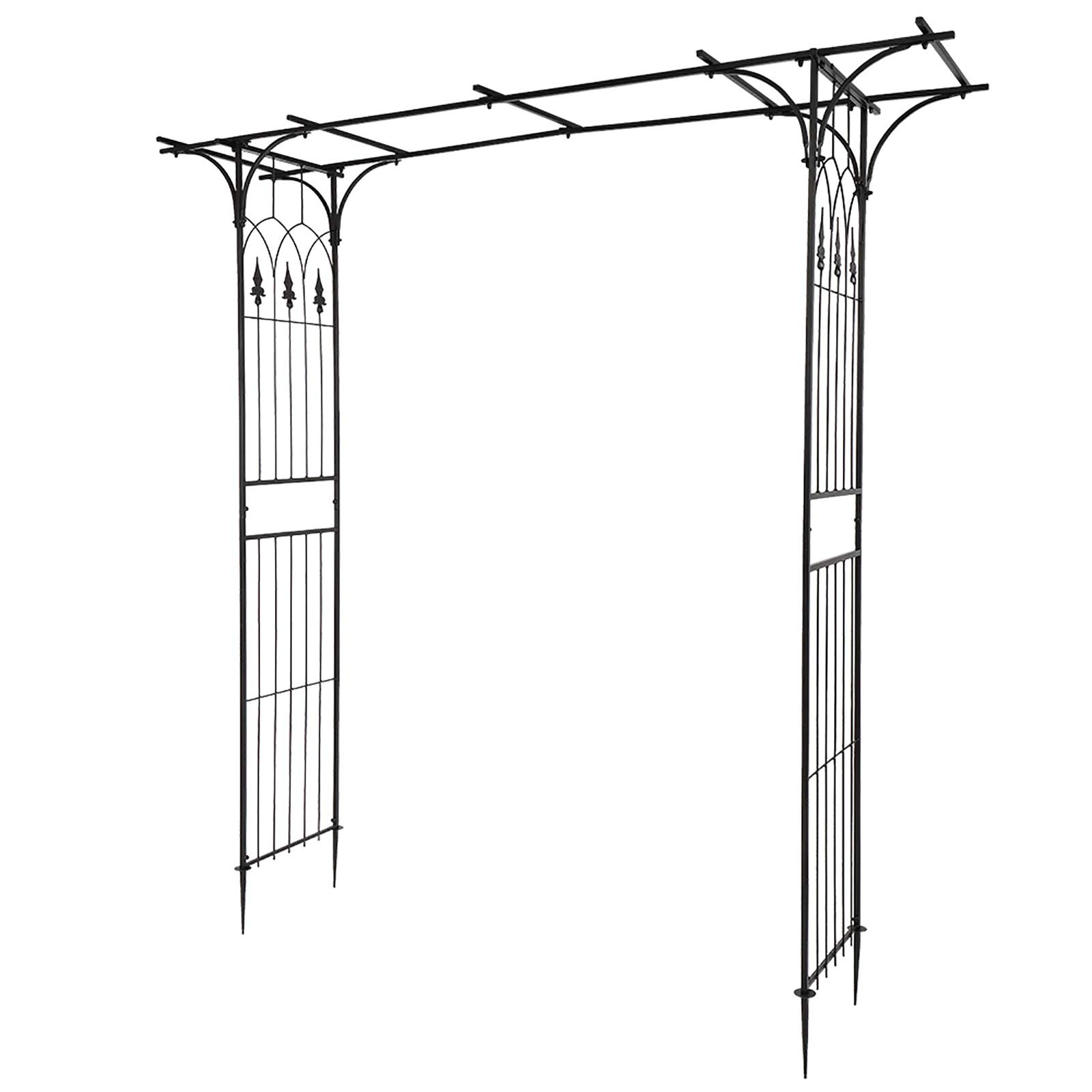 VINGLI Garden Arbor, Arch Archway for Wedding Ceremony Party, Steel Garden Trellis for Plant Clim... | Amazon (US)